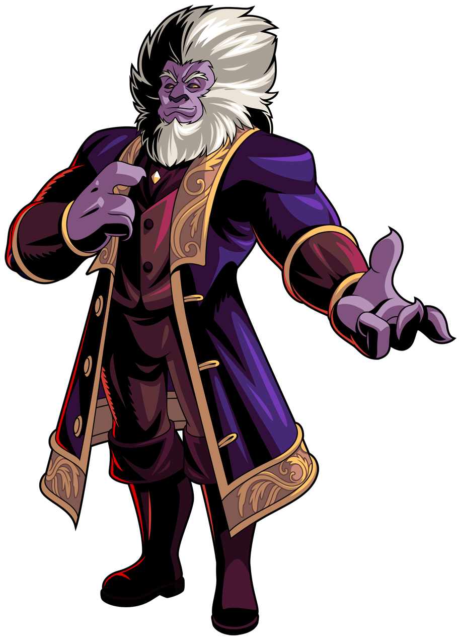 Baron Lionel - Character from Mina The Hollower dark fantasy action adventure game