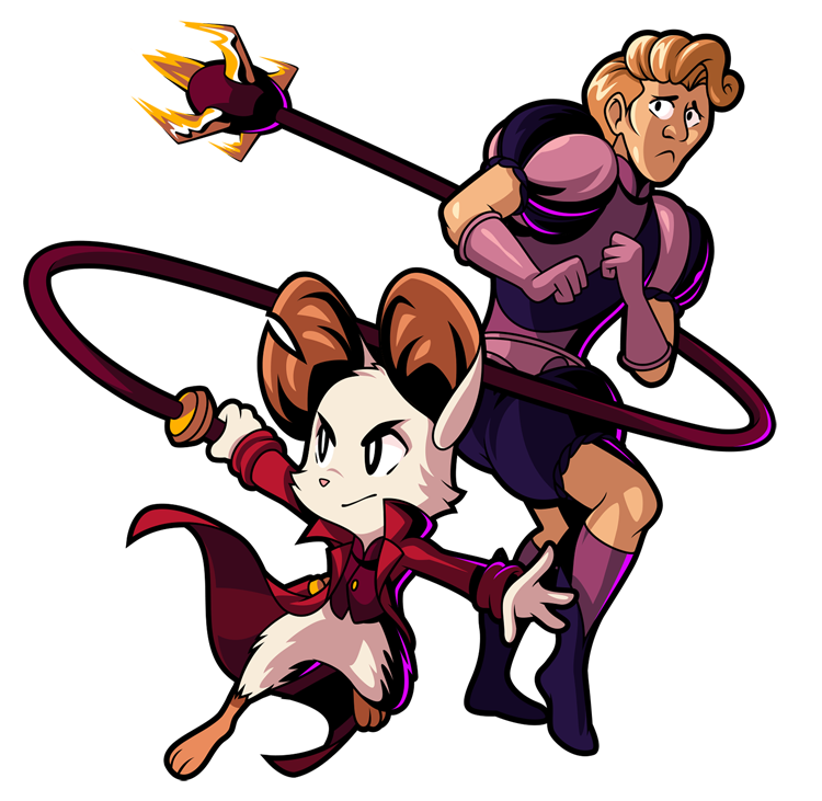The Duke - Character from Mina The Hollower dark fantasy action adventure game